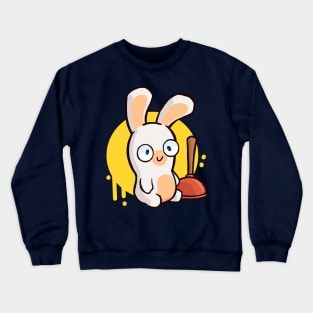 A Little Rabbid Crewneck Sweatshirt